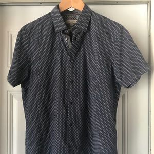 Ted Baker Short Sleeve Dress Shirt